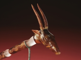 Red Gazelle Knife Detail